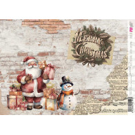 PAPEL ARROZ FATHER CHRISTMAS